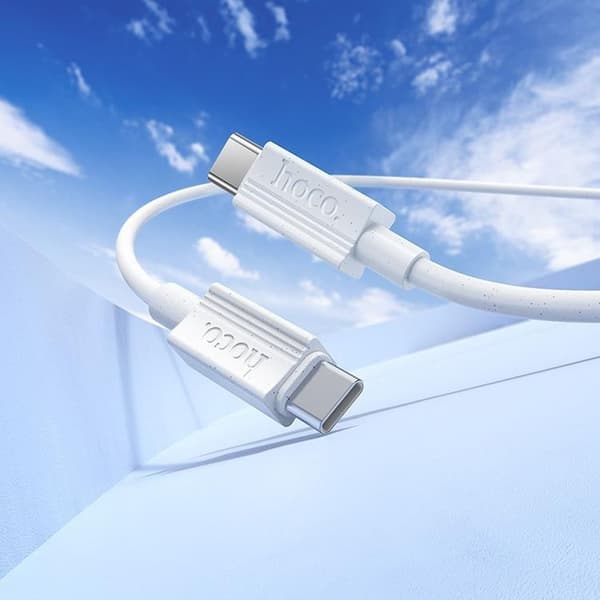 HOCO USB-C til USB-C 60W 1m Kabel 3A X107 - Hvid