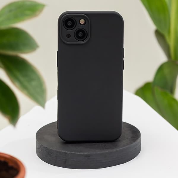 Mobilcover til Galaxy S25 Edge Silikone - Sort