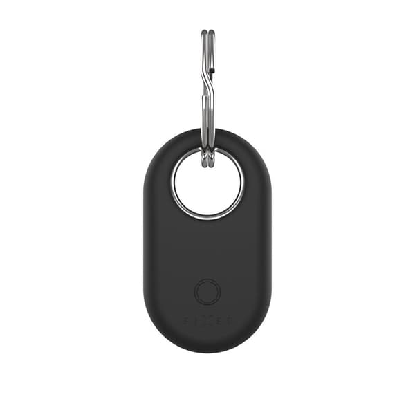 FIXED Silky Galaxy SmartTag2 Avaimenperäkotelo Musta