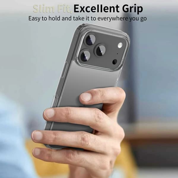 Tech-Protect Mobilskal till iPhone 17 Pro Max Flexair Hybrid - Clear