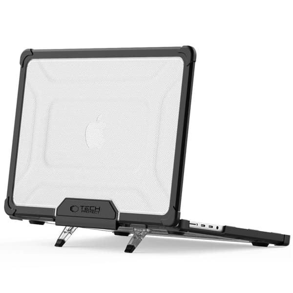 Tech-Protect Macbook Pro 14" Skal Smartshell - Svart/Clear