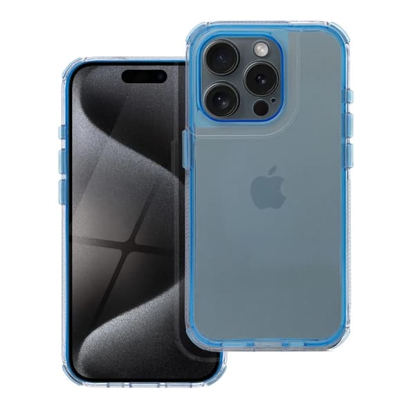 Telefontaske til iPhone 17 Pro Max Matrix Klar - Blå