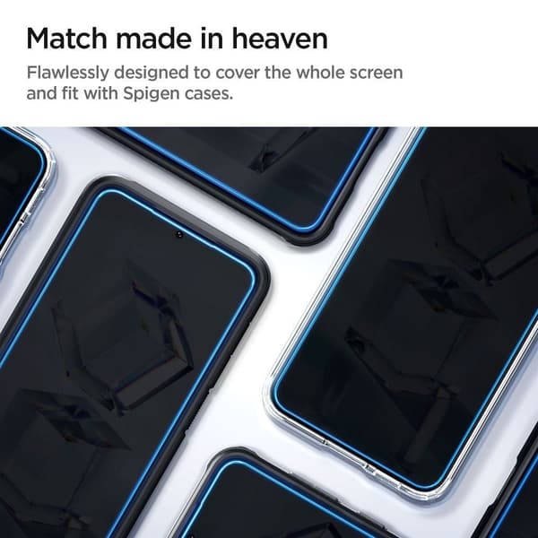 Spigen GLAS.TR "EZ FIT" 2-pack för Samsung S23 PLUS