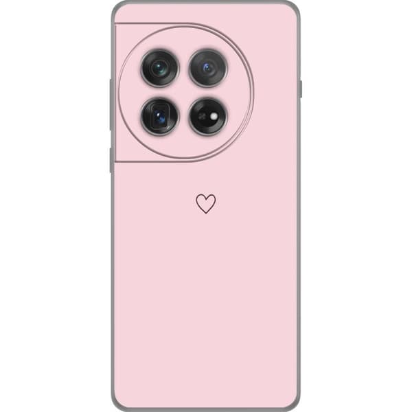 Taske til OnePlus 12 med lille hjerte