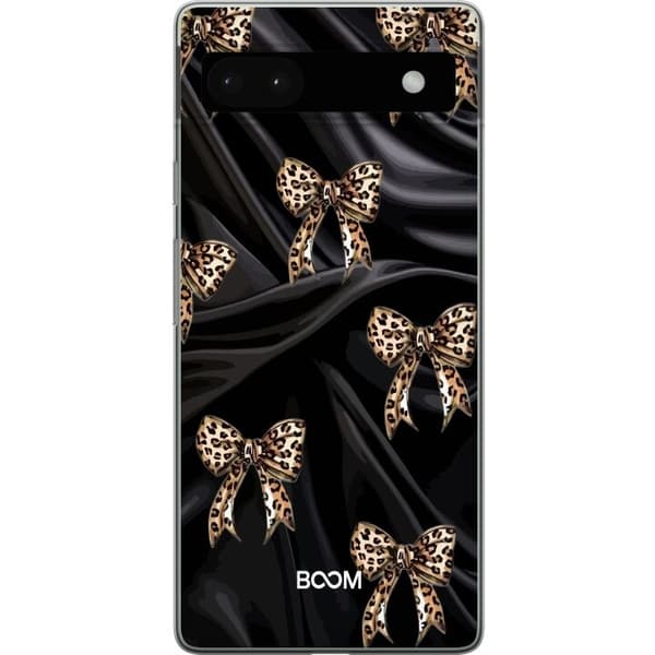 Telefontaske til Google Pixel 6a med Leopard Bow