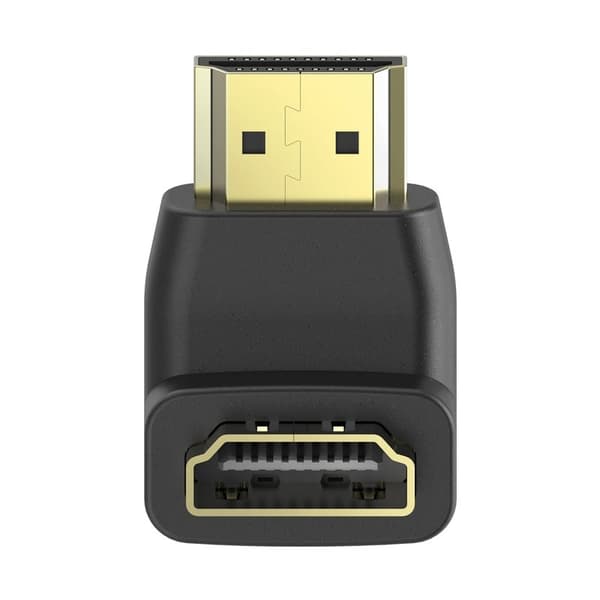 HAMA Adapter Hdmi 270 Grader Guld Sort