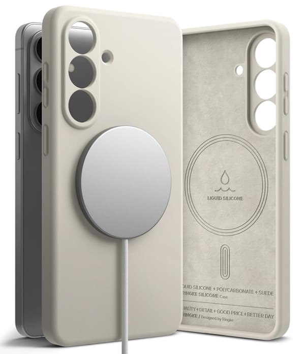 Ringke Telefontaske Til Galaxy S26 Plus Magsafe Silikone - Sten