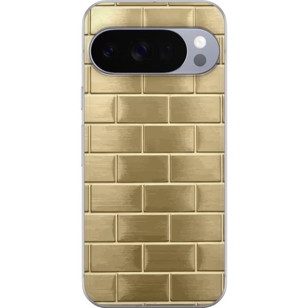 Mobilskal till Google Pixel 10 Pro med Gyllene Murstenar