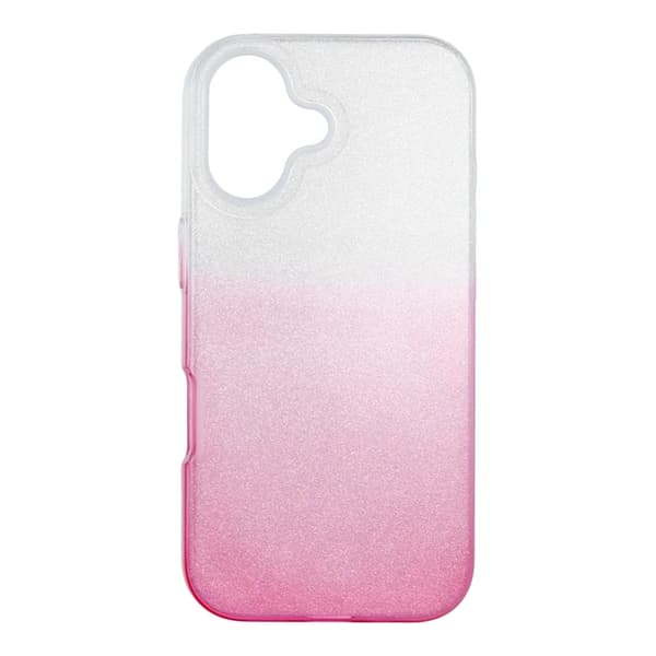 Mobilskal till iPhone 17 Shining - Transparent/Rosa