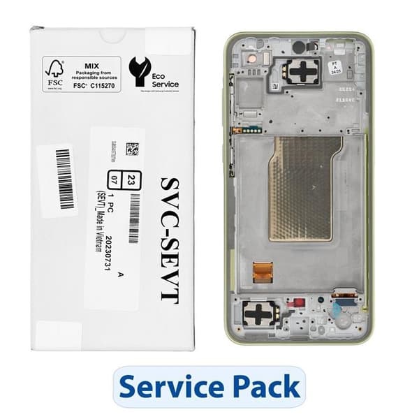 SAMSUNG A35 5G -näyttö LCD-näytöllä A356B ServicePack