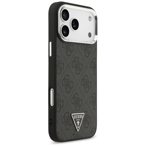Guess Mobilskal till iPhone 17 Pro Max MagSafe 4G Triangle Logo - Silver
