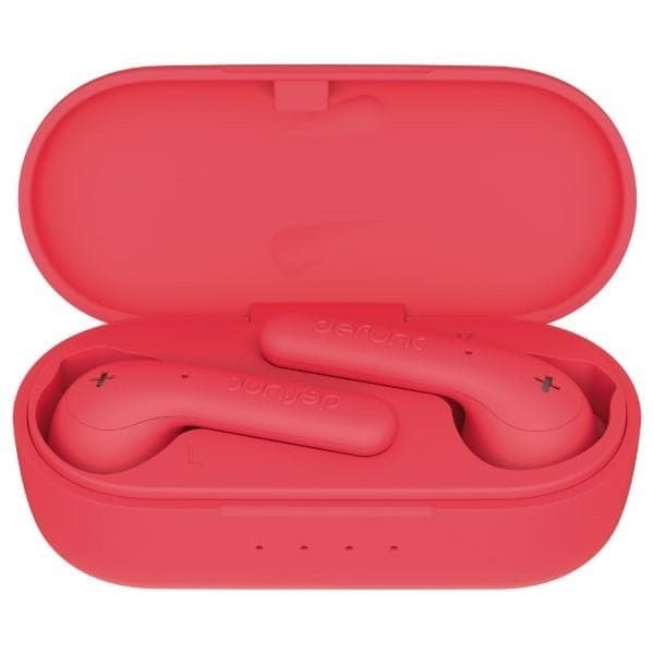 DeFunc In-Ear Trådløse Høretelefoner Bluetooth 5.0 True Basic - Rød