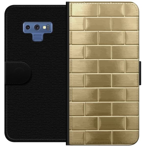 Pung Taske til Samsung Galaxy Note9 med gyldne mursten