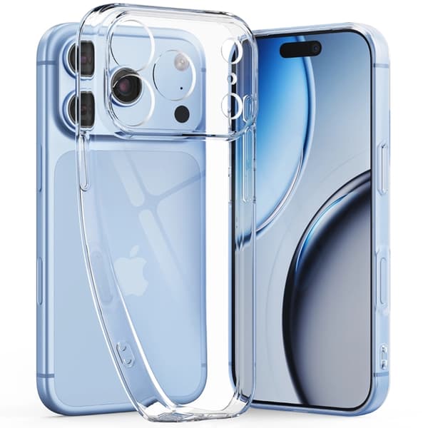Tech-Protect Mobilcover Til iPhone 18 Pro Flexair - Clear