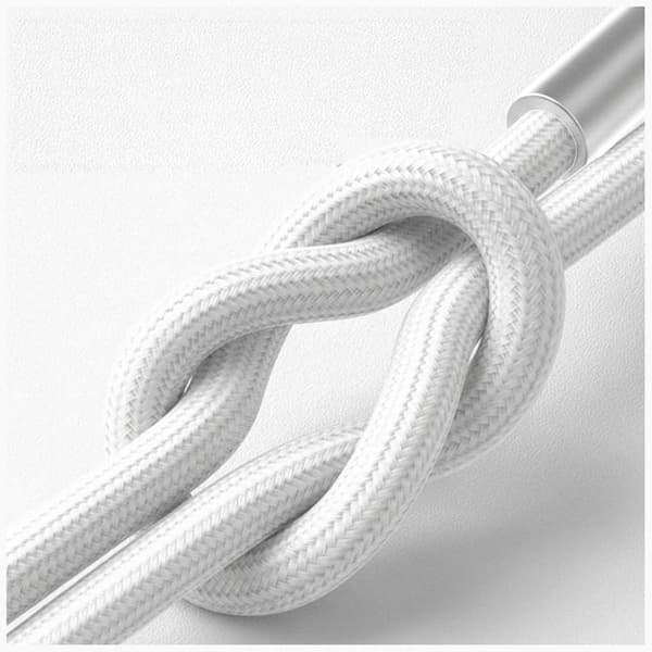 3MK USB-C til Lightning 27W Kabel 9V/3A 5m N-SERIES Hyper - Hvid