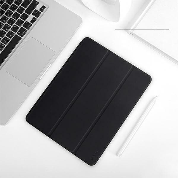 USAMS iPad Pro 12.9" (2021) Etui Smart Winto - Sort