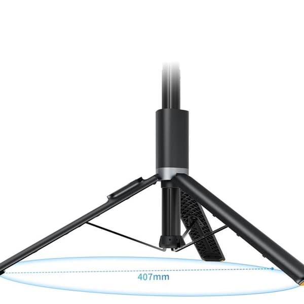 Tech-Protect Selfie Stick Tripod Bluetooth LOS8 - Svart