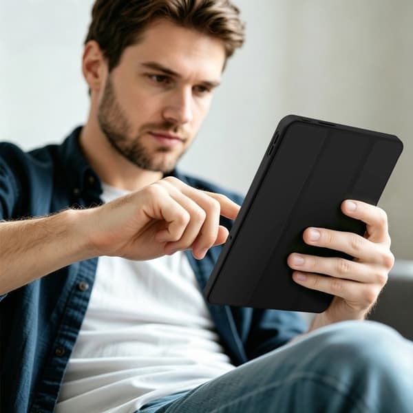 Tech-Protect-kotelo Xiaomi Redmi Pad 2 9.7 SC Pen - Musta