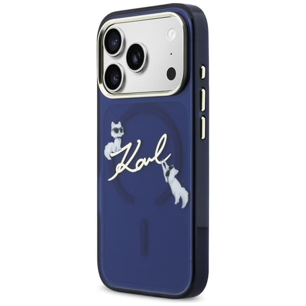 Karl Lagerfeld Mobilskal till iPhone 17 Pro Max Magsafe Choupettes Karl Script