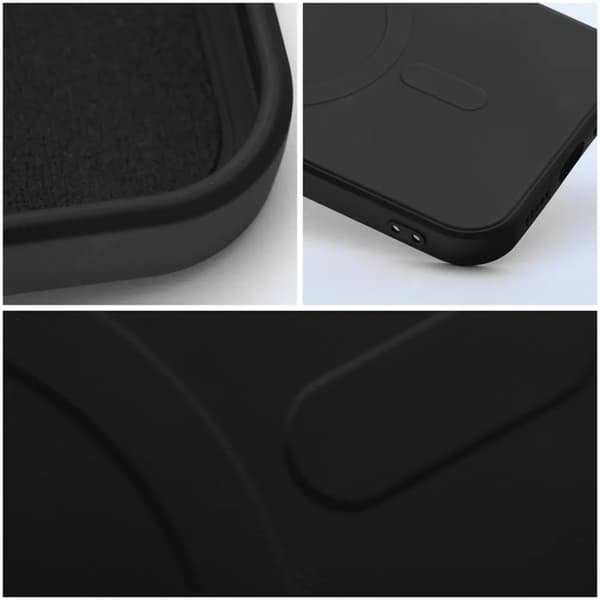 Telefontaske til iPhone Air Magsafe Silikone - Sort