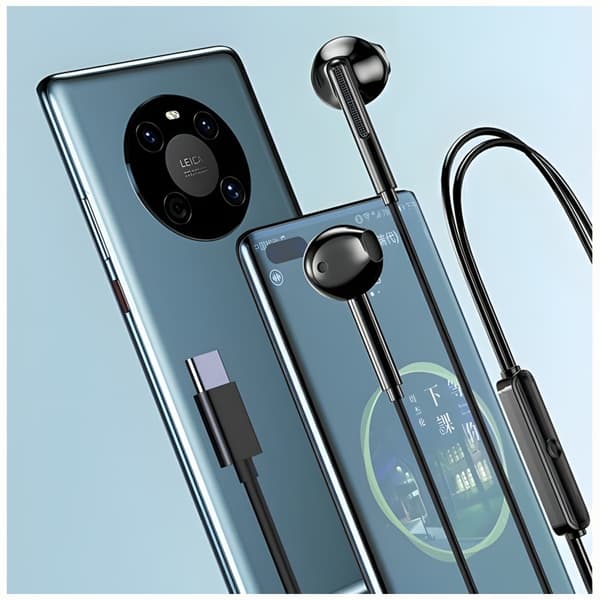 AWEI PC-7T Hovedtelefoner stereo USB-C 1.2 m - Sort