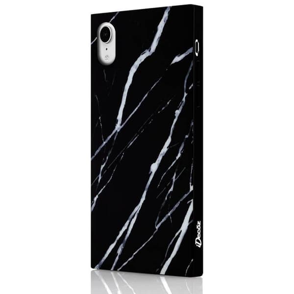 IDECOZ Telefontaske Sort Marmor iPhone XR