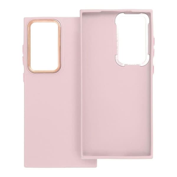 Telefontaske til Galaxy S23 Ultra Frame - Lyserød