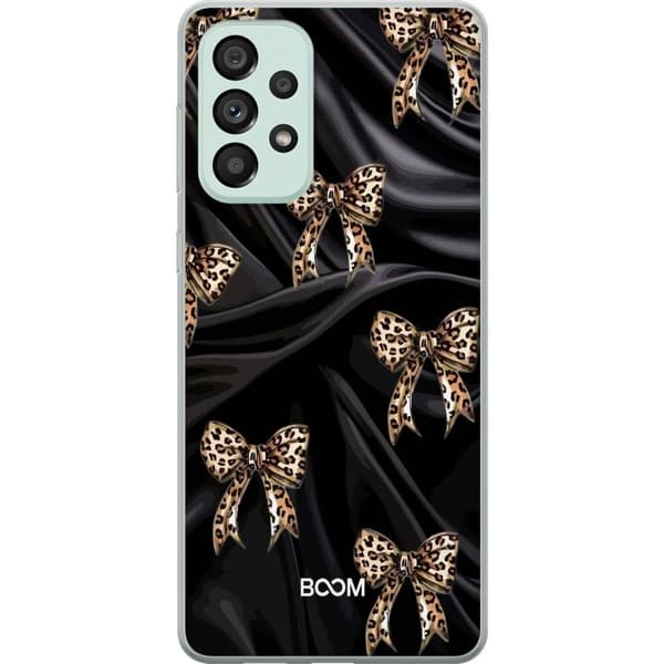 Mobilskal till Samsung Galaxy A73 5G med Leopard Bow