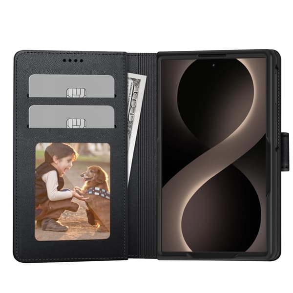 Tech-Protect Plånboksfodral För Galaxy Z Fold 8 - Svart