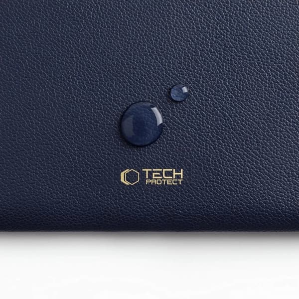 Tech-Protect taske til bærbar computer (13-14") Fleece - Navy