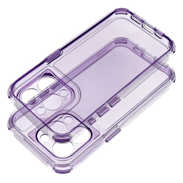 Mobilskal till iPhone 17 Matrix Clear - ljuslila