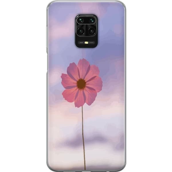 Mobilskal till Xiaomi Redmi Note 9S med Rosa blomma