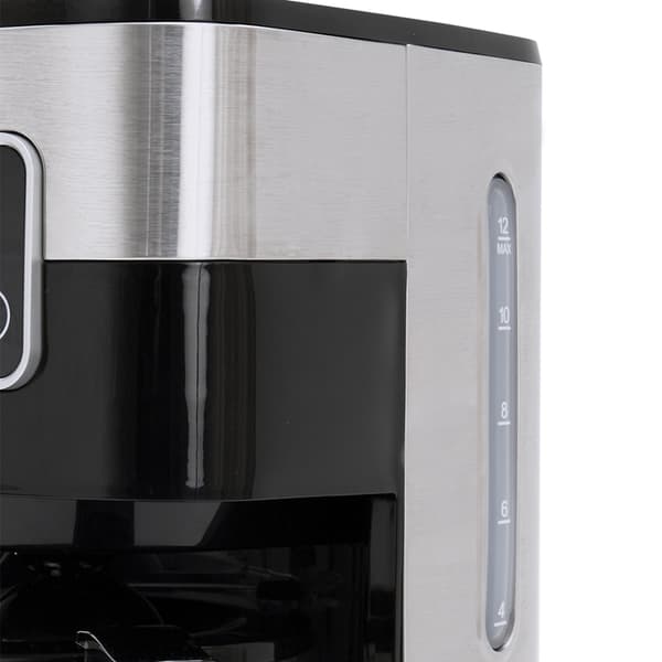 Champion Kaffemaskine Digital 12-kopper/1.5L KB400 Rustfri