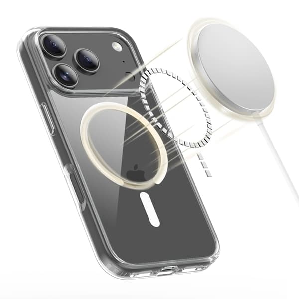 Tech-Protect Mobilskal till iPhone 17 Pro Max Magsafe Flexair Hybrid - Clear