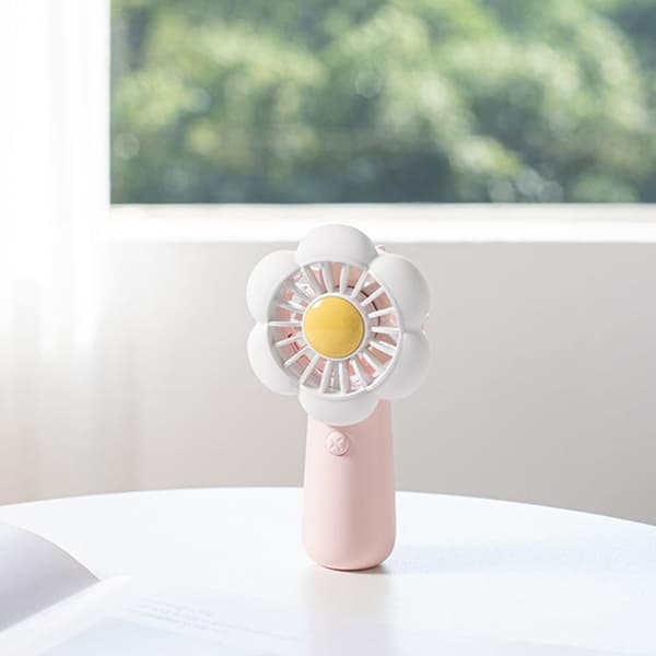 Bærbar Ventilator LLD-F83F - Lyserød