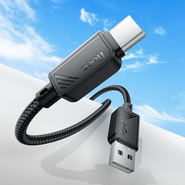 HOCO USB-A till USB-C Kabel 3A 1m X113 - Svart