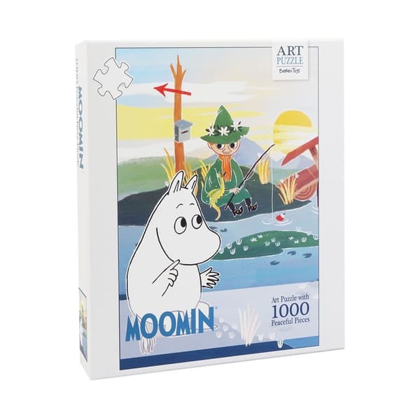 MOOMIN Pussel 1000 Pcs Art Puzzle On Bridge