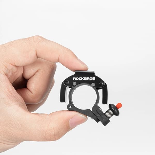 Rockbros Cykelring Ur Form C - Sort