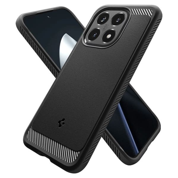 Spigen telefontaske til Xiaomi 15T Rugged Armor - Sort