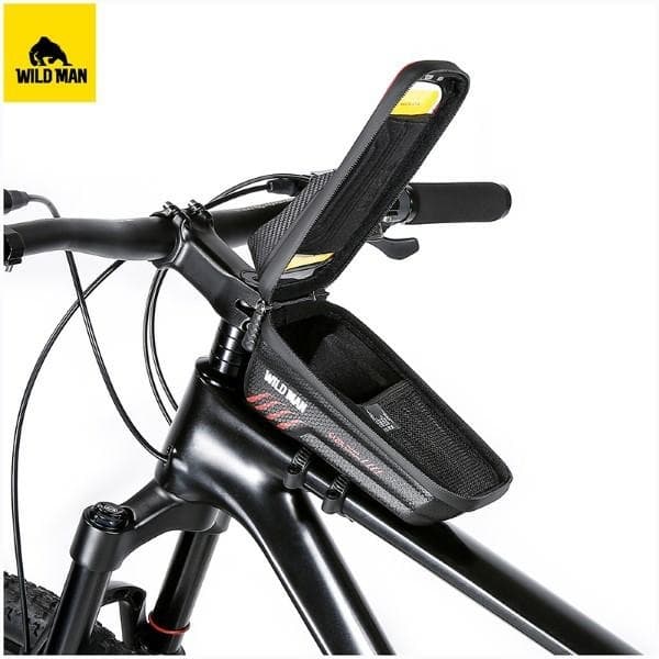 WILDMAN E12X Cykelramtaske - Sort