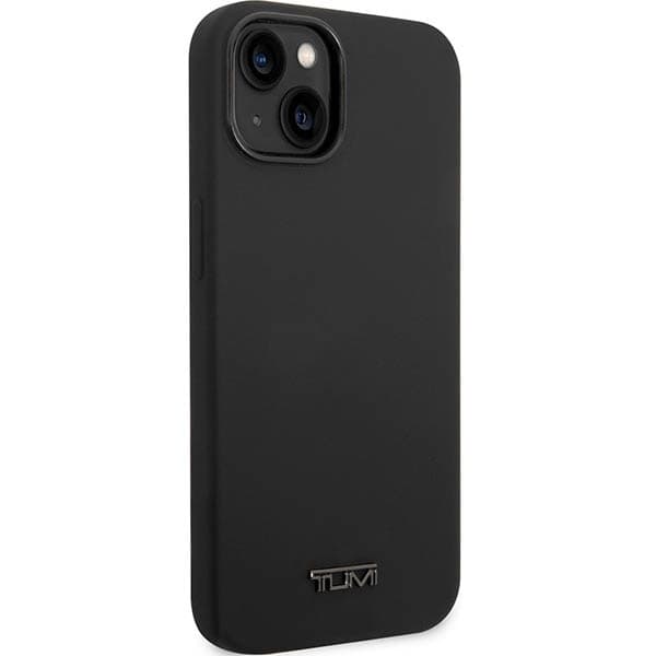 Tumi Telefontaske til iPhone 14 Plus/15 Plus MagSafe Flydende Silikone - Sort