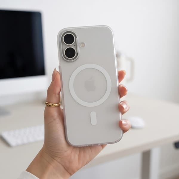 Tech-Protect Mobilcover Til iPhone 17 Magsafe Magzero - Mat Hvid