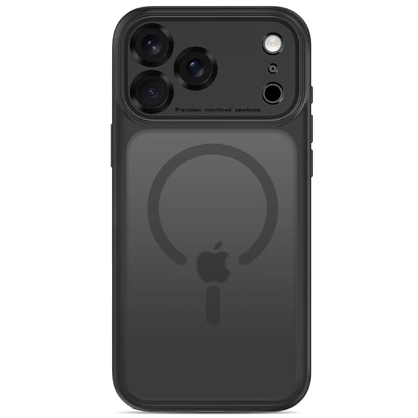Tech-Protect Mobilcover Til iPhone 18 Pro/17 Pro Magsafe Magpeak - Mat Sort