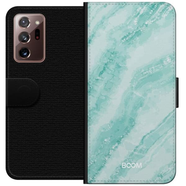 Pung Taske til Samsung Galaxy Note20 Ultra med Mint Marmor