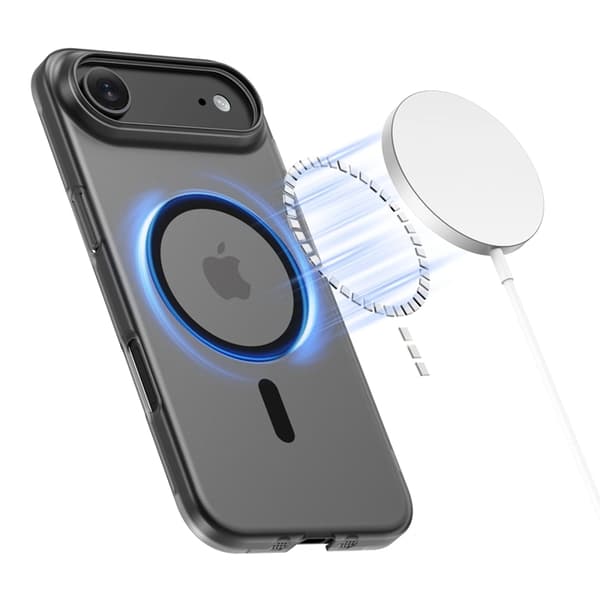 Tech-Protect Telefontaske til iPhone Air Magsafe Slim - Mat Sort