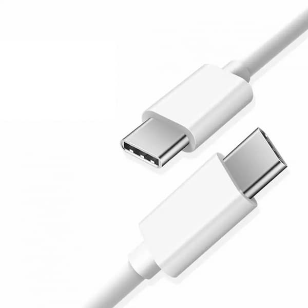 SiGN USB-C-USB-C-kaapeli 60W 2m - Valkoinen