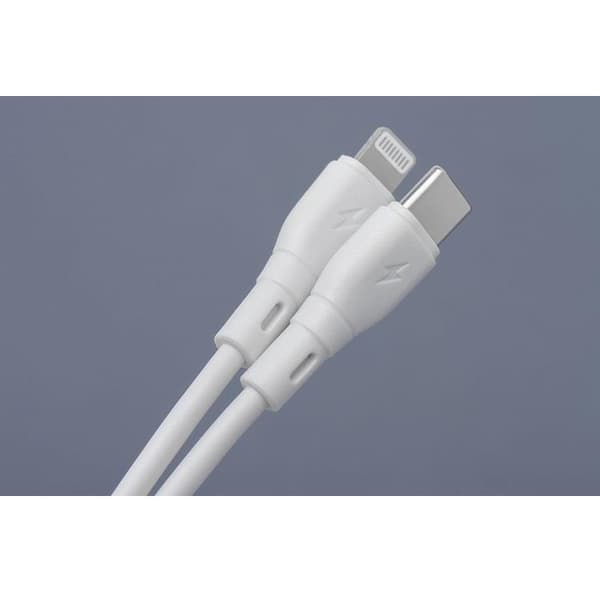 Blue Star USB-C - Lightning Kabel 1m 27W 2.4A - Vit