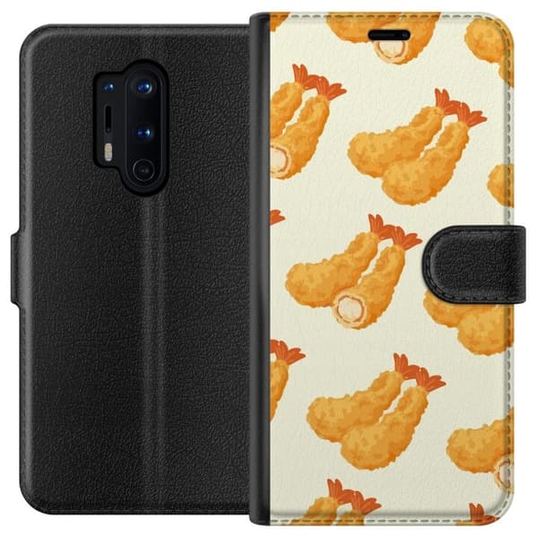 Plånboksfodral till OnePlus 8 Pro med Räkor