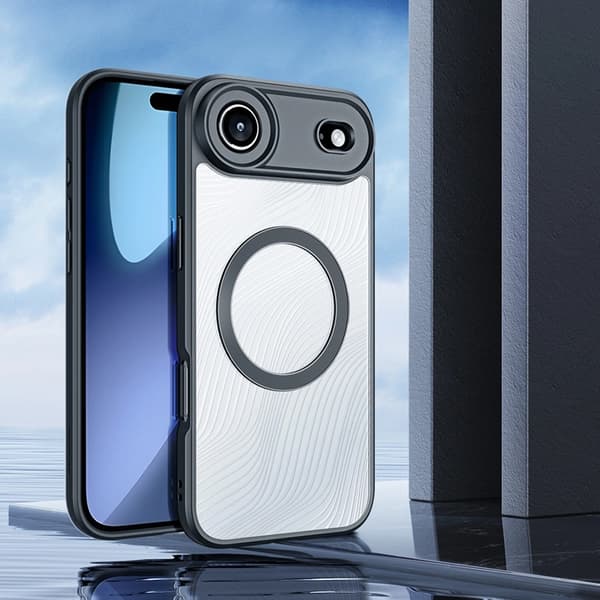 Dux Ducis iPhone Air MagSafe Aimo -kuori - Musta