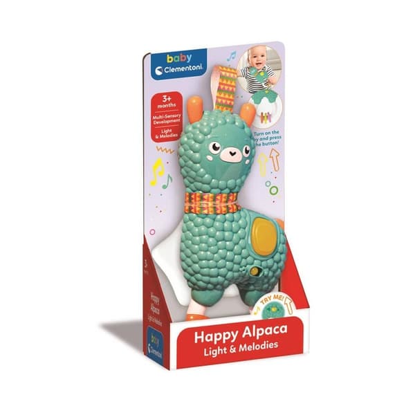 CLEMENTONI Electronic Rattle Happy Llama